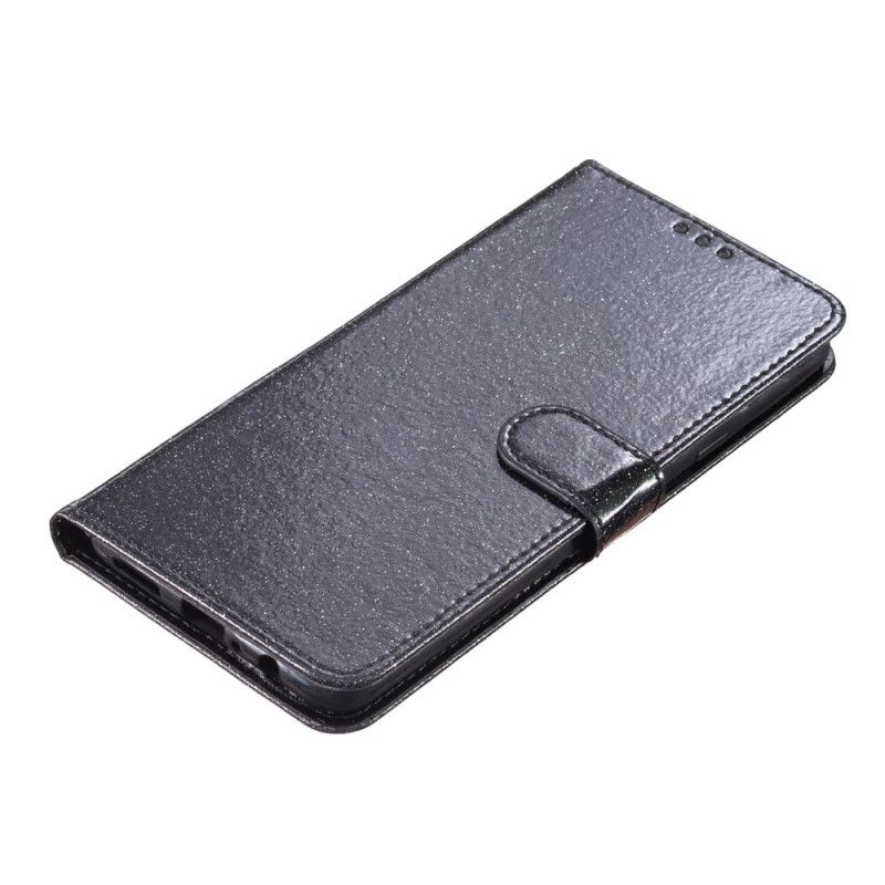 Kožený Kryt iPhone 16 Plus Páskové Flitry
