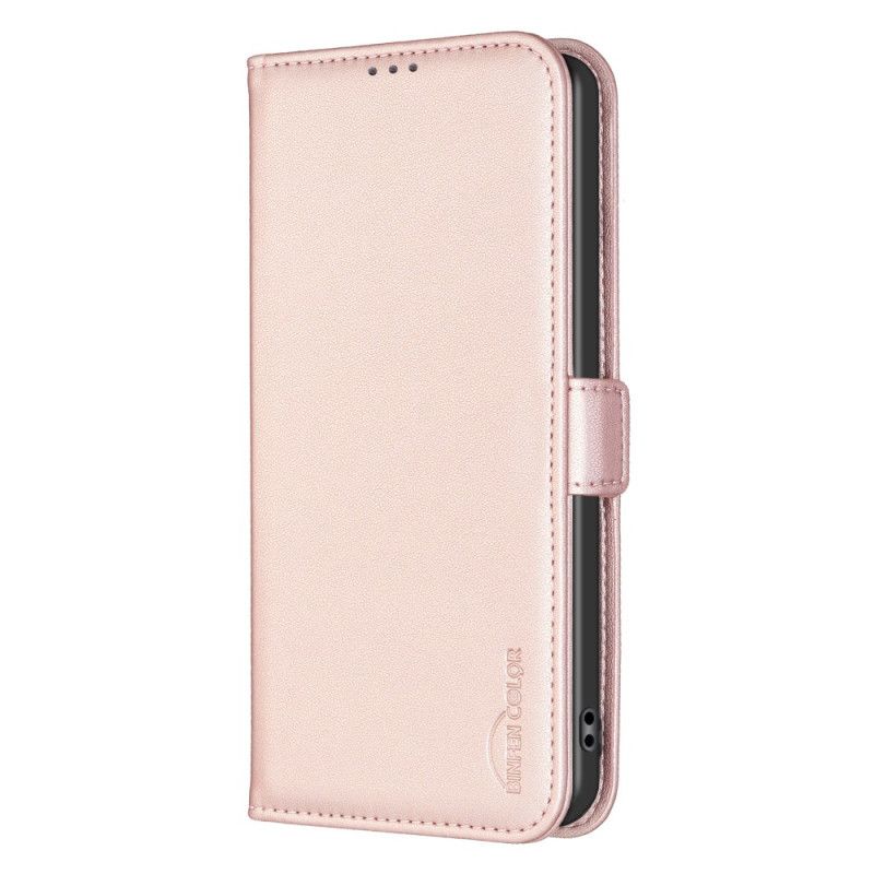 Kožený Kryt iPhone 16 Plus Styl Kůže Binfen Color