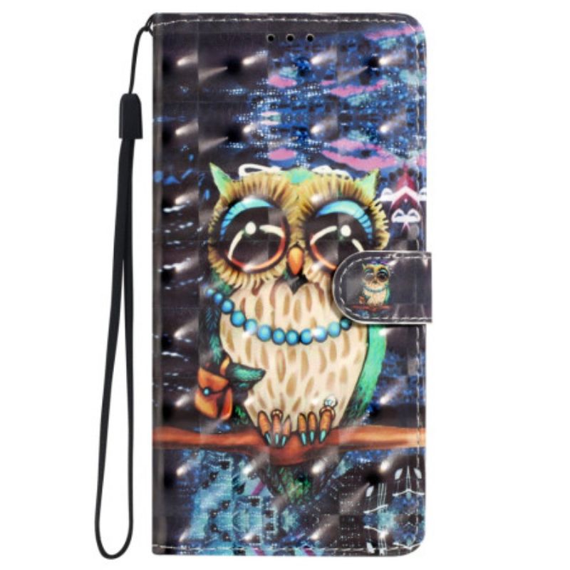 Kožený Kryt iPhone 16 Plus Tanga Sova