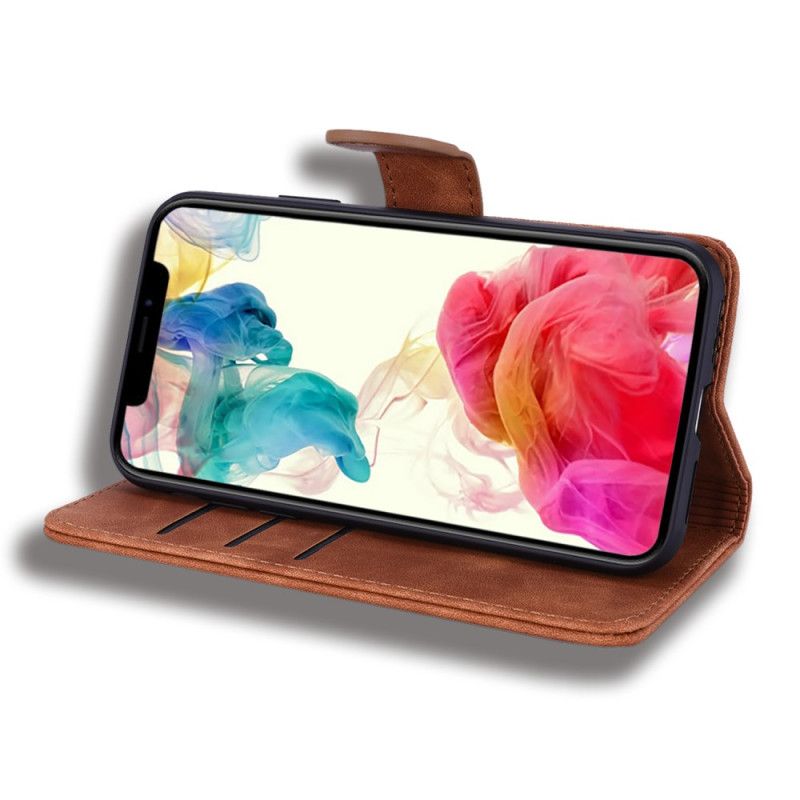 Kožený Kryt iPhone 16 Plus Tisk Mandaly