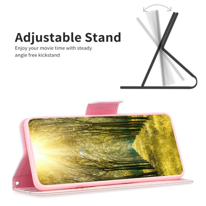 Kožený Kryt iPhone 16 Plus Žirafa Intello