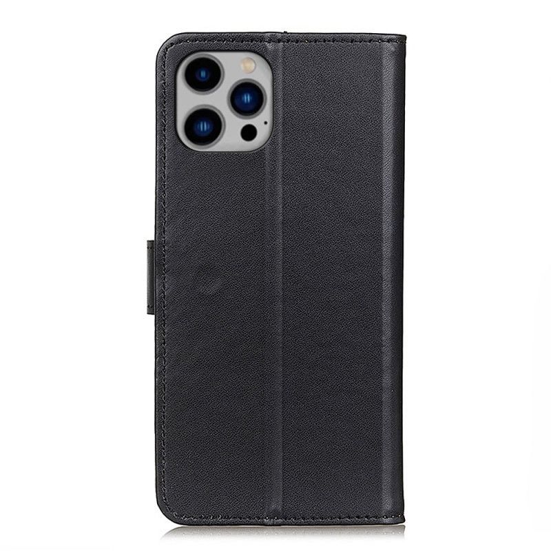 Kožený Kryt iPhone 16 Pro Max Imitace Kůže