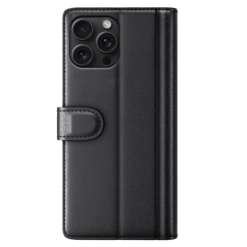 Kožený Kryt iPhone 16 Pro Pravá Kůže