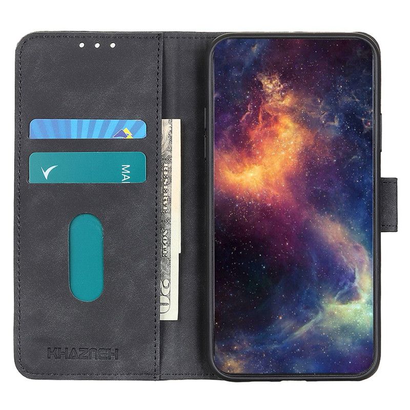 Kožený Kryt iPhone 16 Retro Styl Khazneh