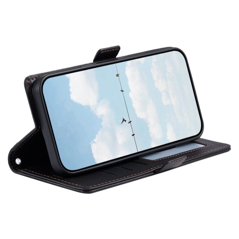 Kožený Kryt iPhone 17 Pro Prošívaný