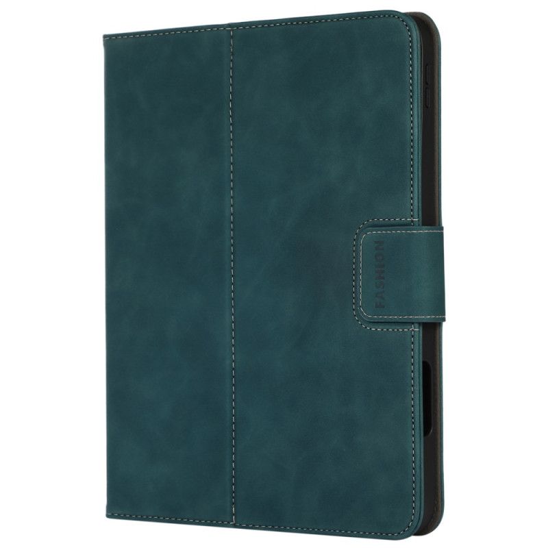 Kožený Kryt Na iPad (2025) Kožená Klopa A Držák Na Stylus