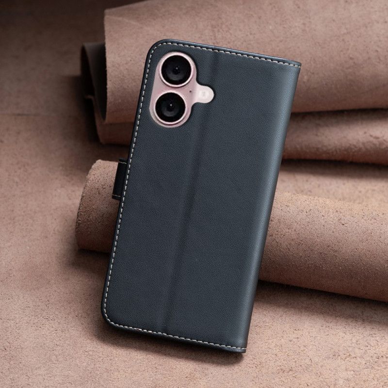 Kožený Kryt Na iPhone 16 Barva Binfen Proti Poškrábání