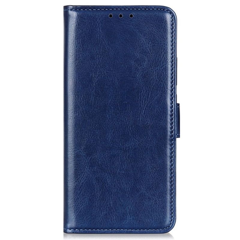 Kožený Kryt Na iPhone 16 Plus Umělá Lakovaná Kůže