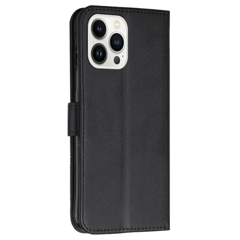 Kožený Kryt Na iPhone 16 Pro Podnikání V Lanière