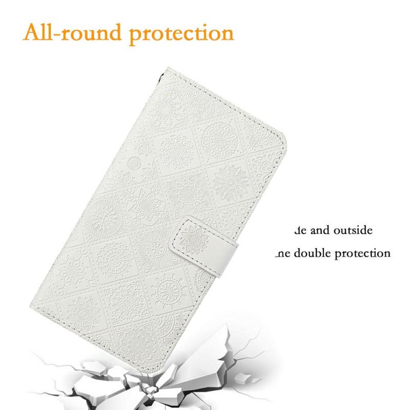 Kožený Kryt Na iPhone 17 Pro Max Patchwork