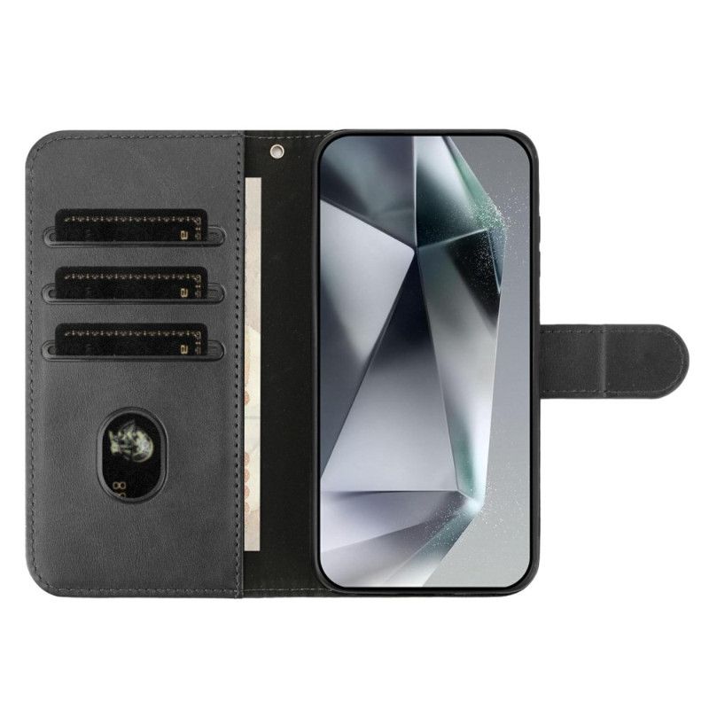 Kožený Kryt Na iPhone 17 S Design S Popruhem