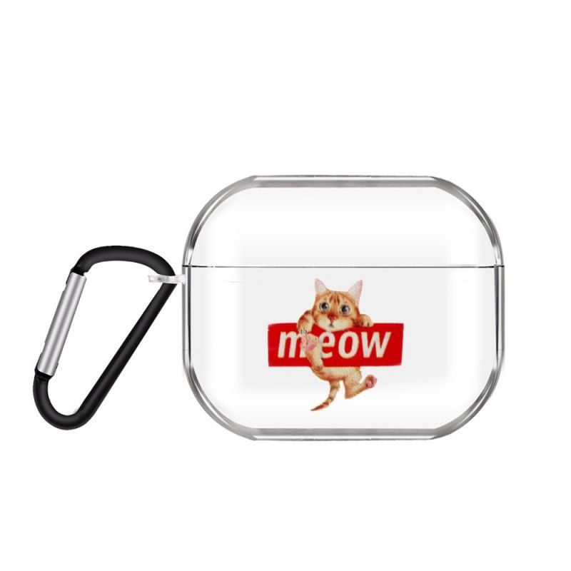 Kryt Airpods Pro Čistý Silikon Řady Cats