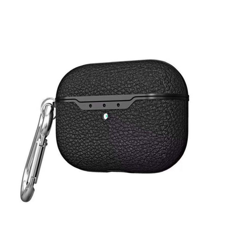 Kryt Airpods Pro Efekt Kůže Litchi S Karabinou