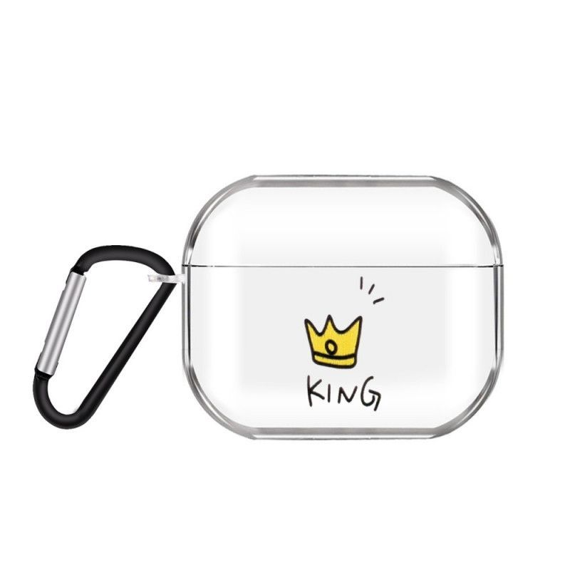 Kryt Airpods Pro Královský Čirý Silikon