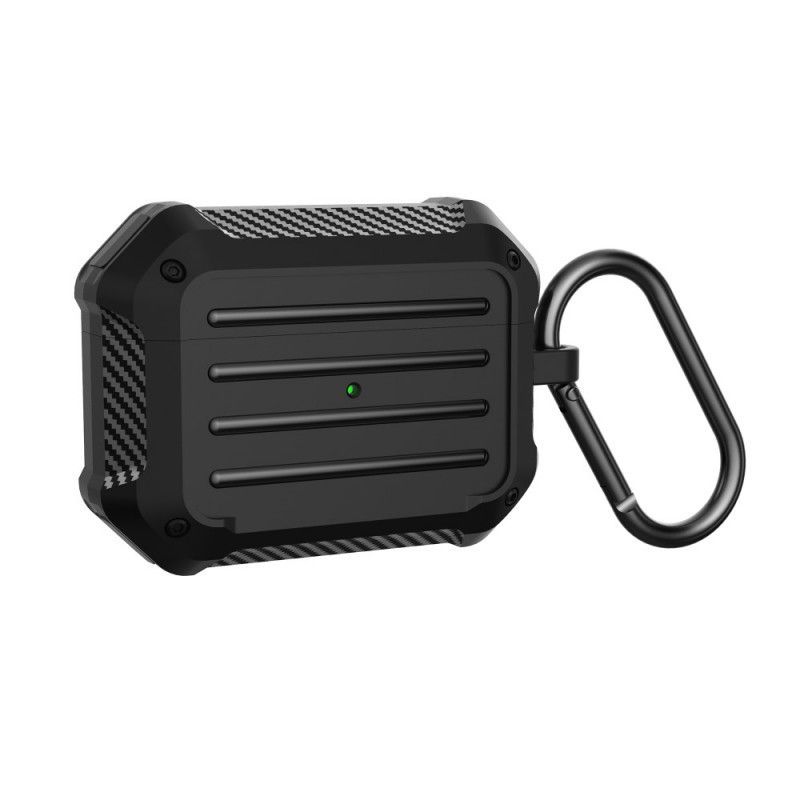 Kryt Airpods Pro Super Pevný Silikon S Karabinou