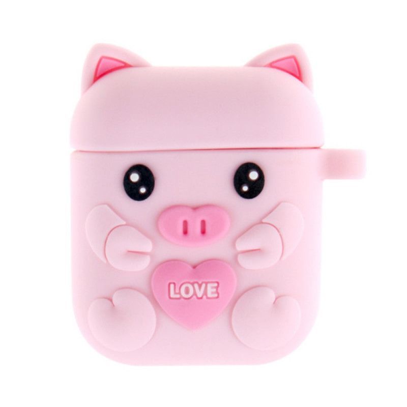 Kryt Airpods Silikonová Prasátka Zábava