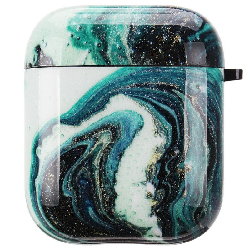 Kryt Airpods Tuhý Mramor