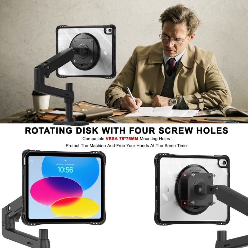 Kryt iPad (2025) Kryty Na Mobil Průhledný Integrovaný Stojánek