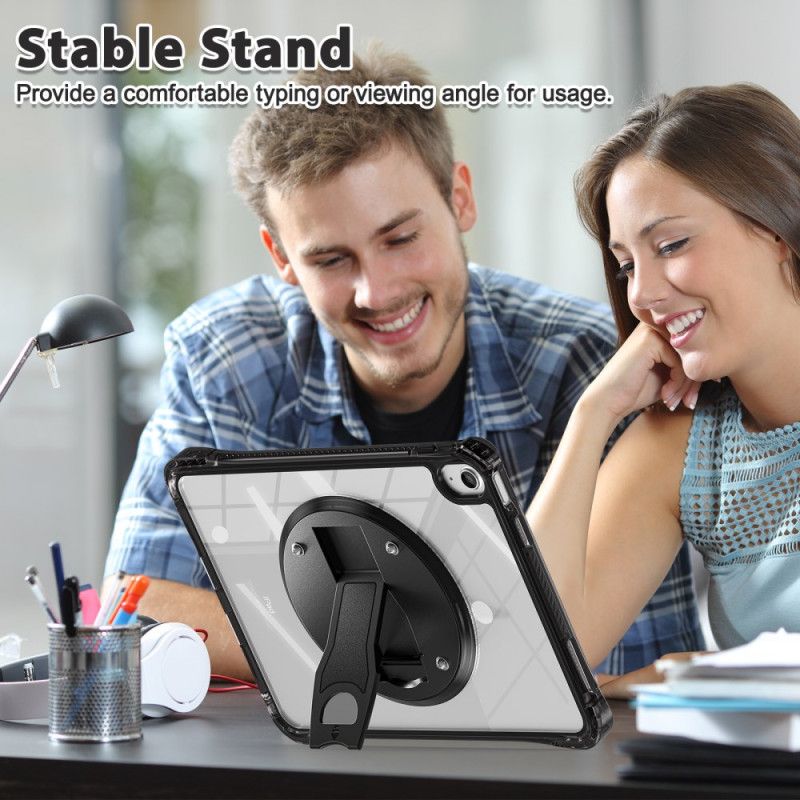 Kryt iPad (2025) Kryty Na Mobil Průhledný Integrovaný Stojánek