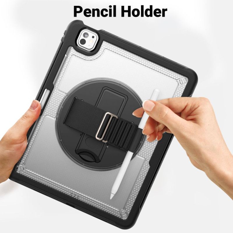 Kryt iPad Pro 13 (2025) Kryty Na Mobil Otočný Stojan A Odvod Tepla