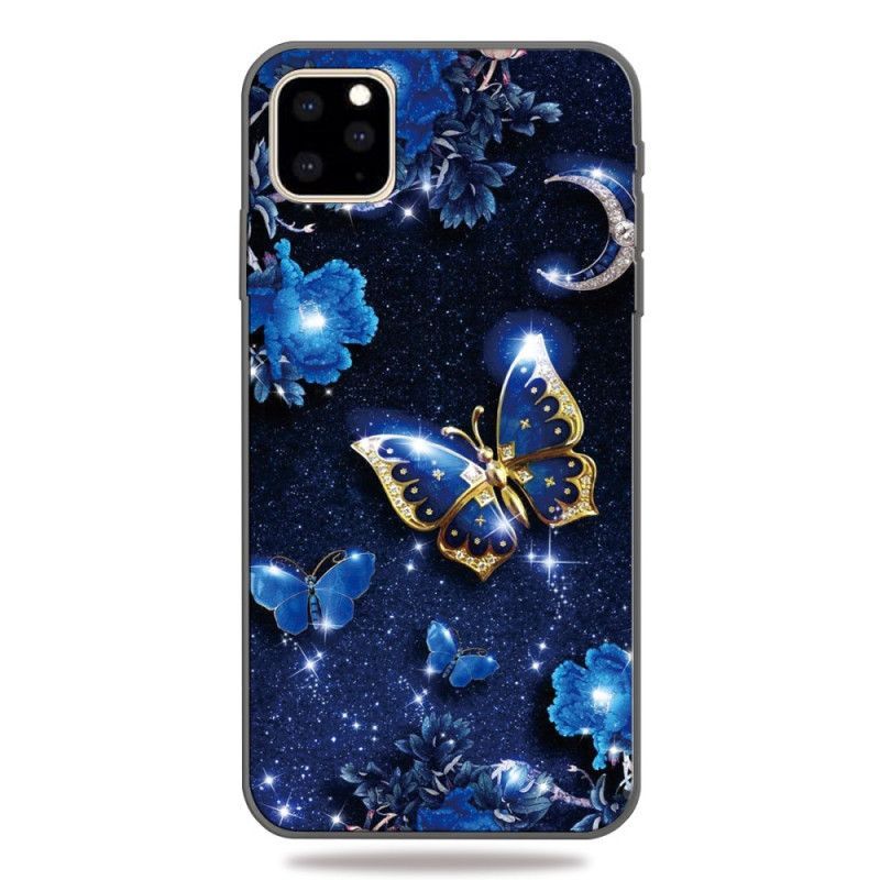 Kryt Iphone 11 Pro Max Motýl Za Měsíční Noci