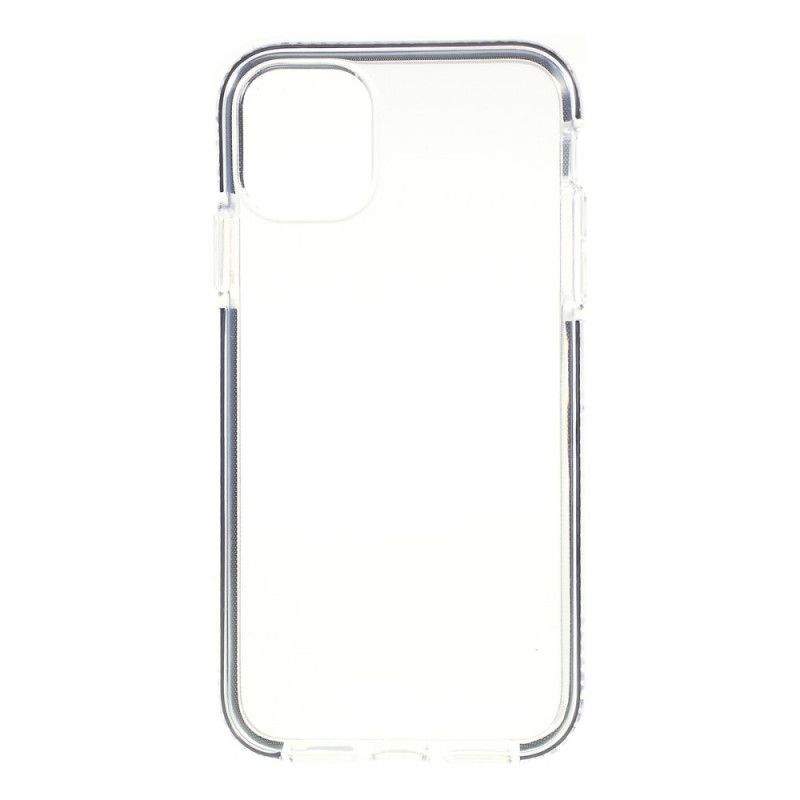 Kryt Iphone 11 Pro Max Průhledné Barevné Okraje