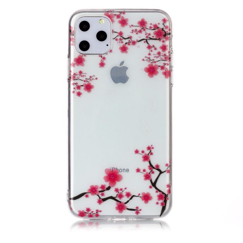 Kryt Iphone 11 Pro Max Průhledný Květinový Strom