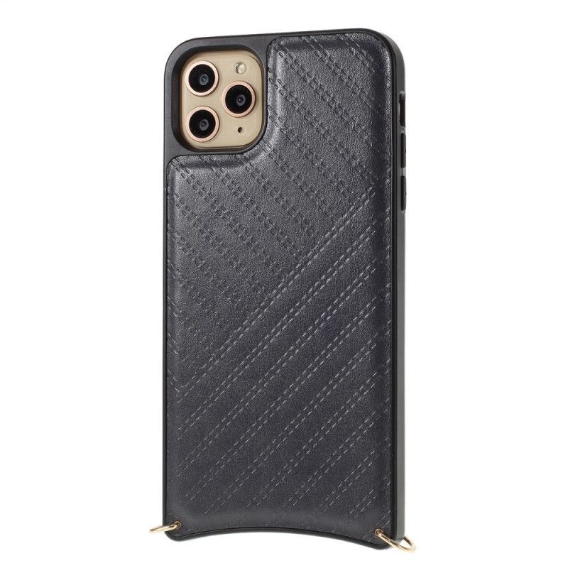 Kryt Iphone 11 Pro Max Se Vzájemným Řetězcem