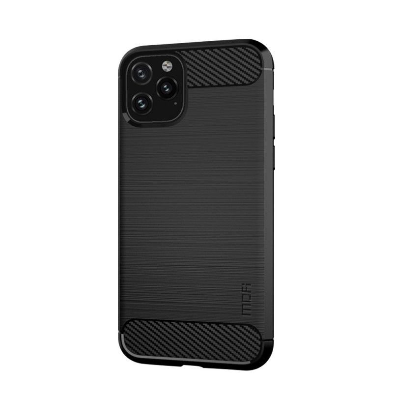 Kryt Iphone 11 Pro Mofi Kartáčované Uhlíkové Vlákno