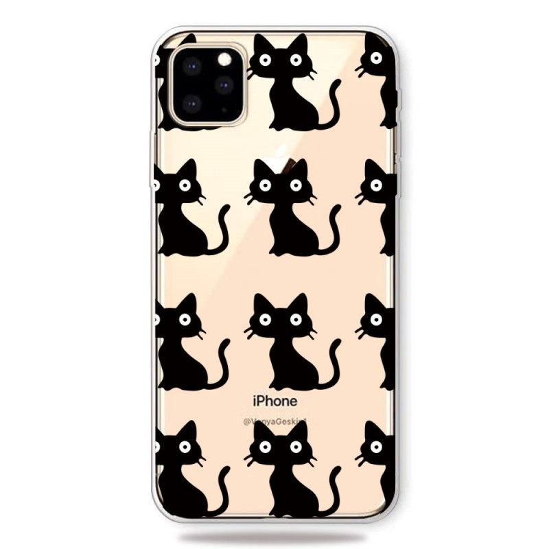 Kryt Iphone 11 Pro Více Černých Koček