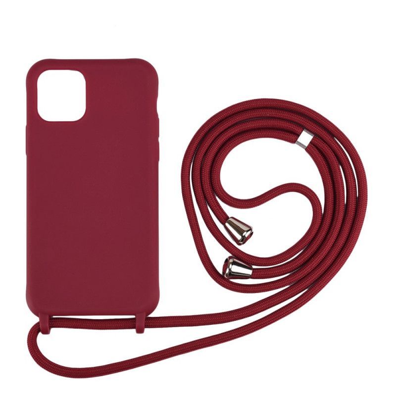 Kryt Iphone 11 Silikon A Šňůra