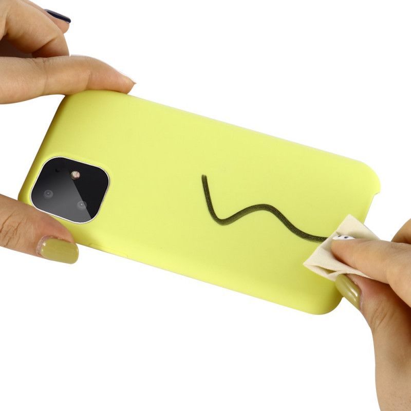 Kryt Iphone 11 Tekutý Silikon