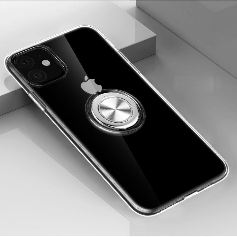 Kryt Iphone 11 Transparentní S Opěrným Kroužkem