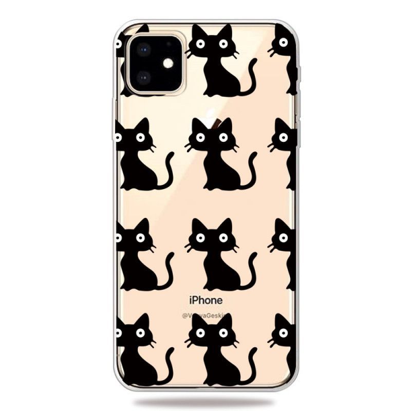 Kryt Iphone 11 Více Černých Koček