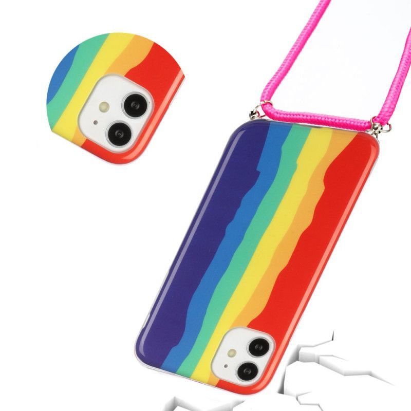 Kryt Iphone 12 Mini Duhová Šňůra