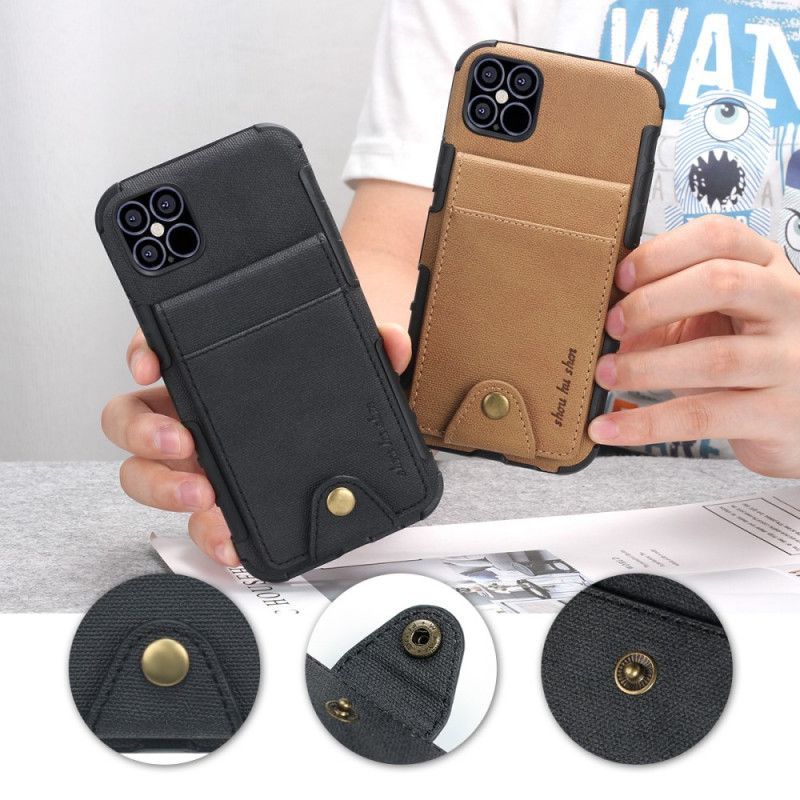 Kryt Iphone 12 / 12 Pro Držák Skládacích Karet