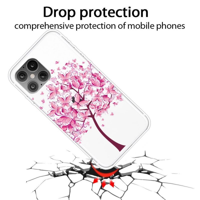 Kryt Iphone 12 Pro Max Růžový Vrchol Stromu
