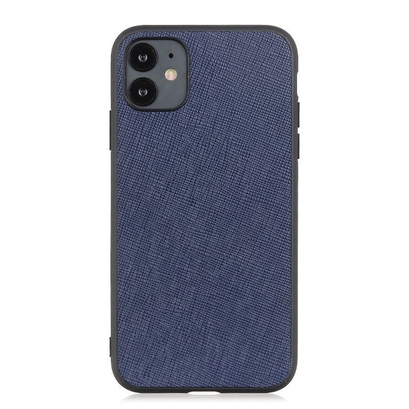 Kryt Iphone 12 / 12 Pro Pravá Texturovaná Kůže