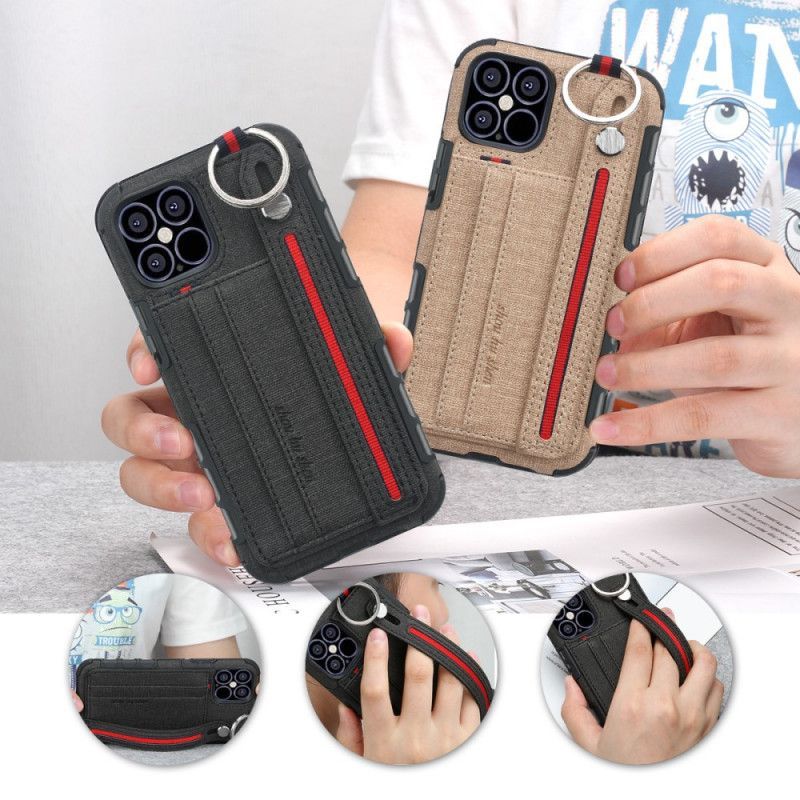 Kryt Iphone 12 / 12 Pro Shouhushen Tkanina