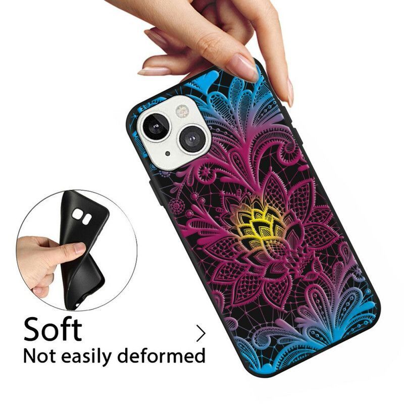 Kryt Iphone 13 Intenzivní Květinová
