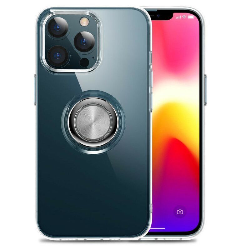 Kryt Iphone 13 Mini Transparentní S Opěrným Kroužkem