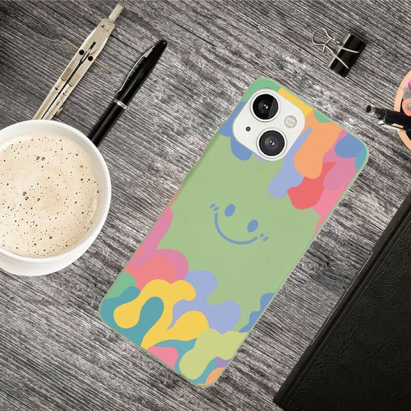 Kryt Iphone 13 Mini Usměvavá Tvář
