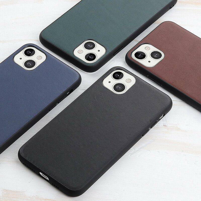 Kryt Iphone 13 Pravá Kůže