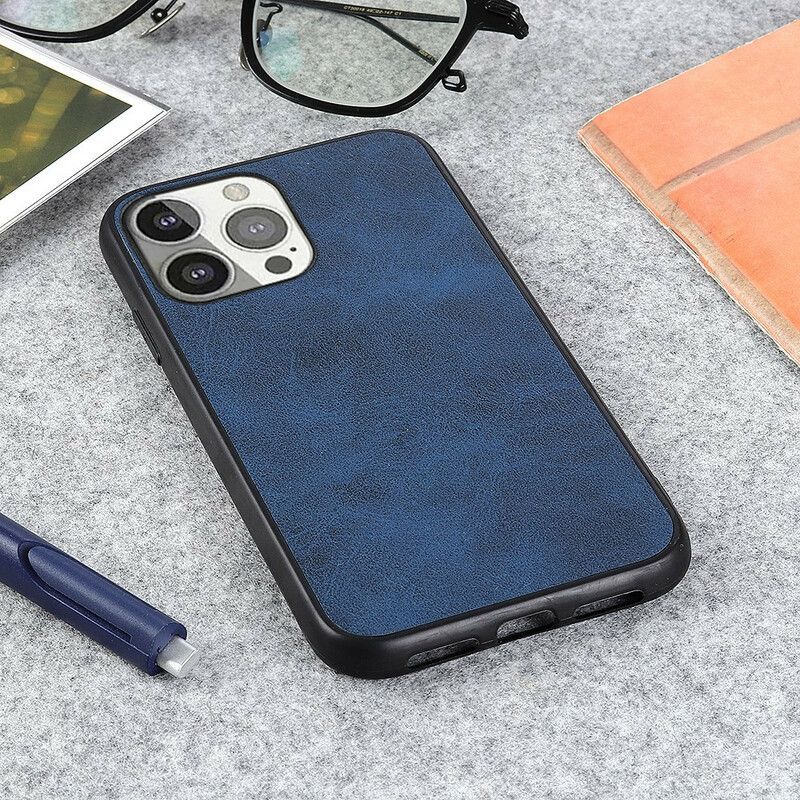 Kryt Iphone 13 Pro Efekt Kůže S Rafinovaným Vzhledem