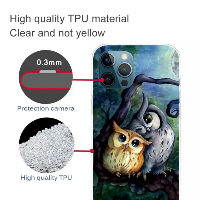 Kryt Iphone 13 Pro Max Malování Sov
