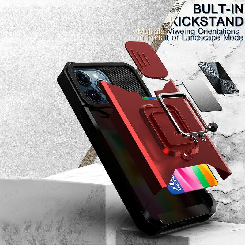 Kryt Iphone 13 Pro Multifunkční Chránič Objektivu