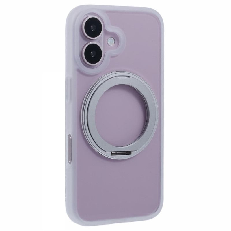 Kryt iPhone 16 Kryty Na Mobil Integrovaný Držák A Držák Otočného Kroužku