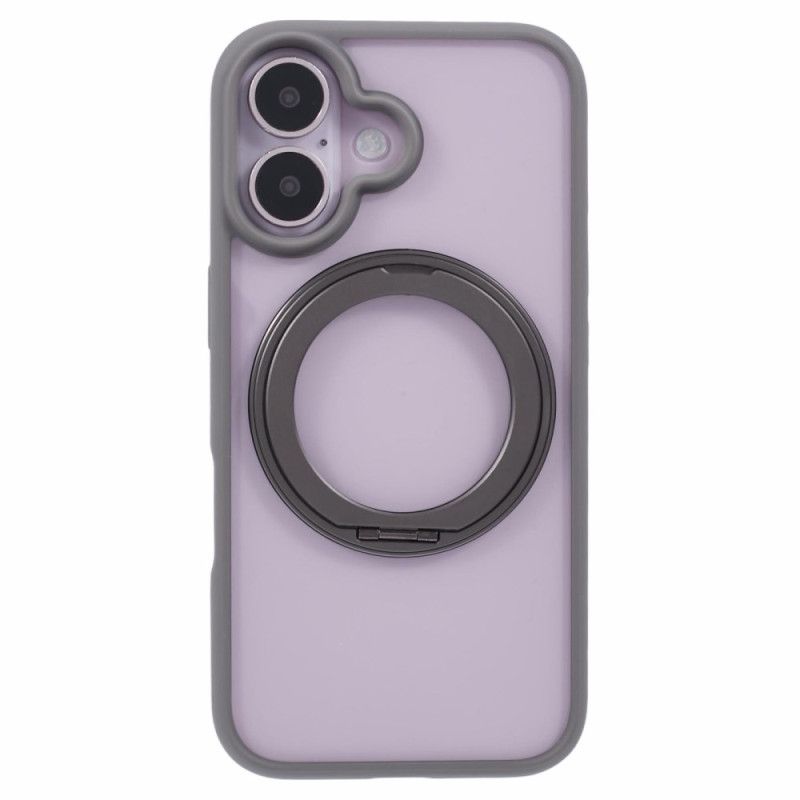 Kryt iPhone 16 Kryty Na Mobil Integrovaný Držák A Držák Otočného Kroužku