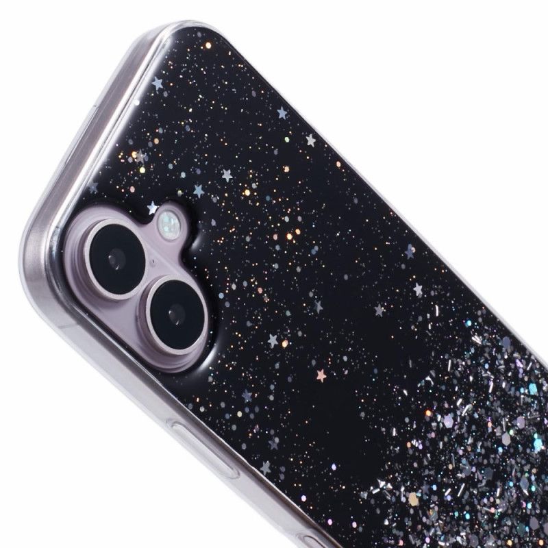 Kryt iPhone 16 Kryty Na Mobil Šňůra Řady Flitr