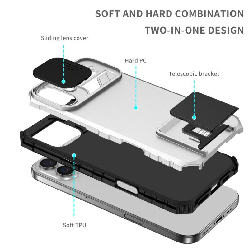 Kryt iPhone 16 Ochrana A Podpora Fotoaparátu